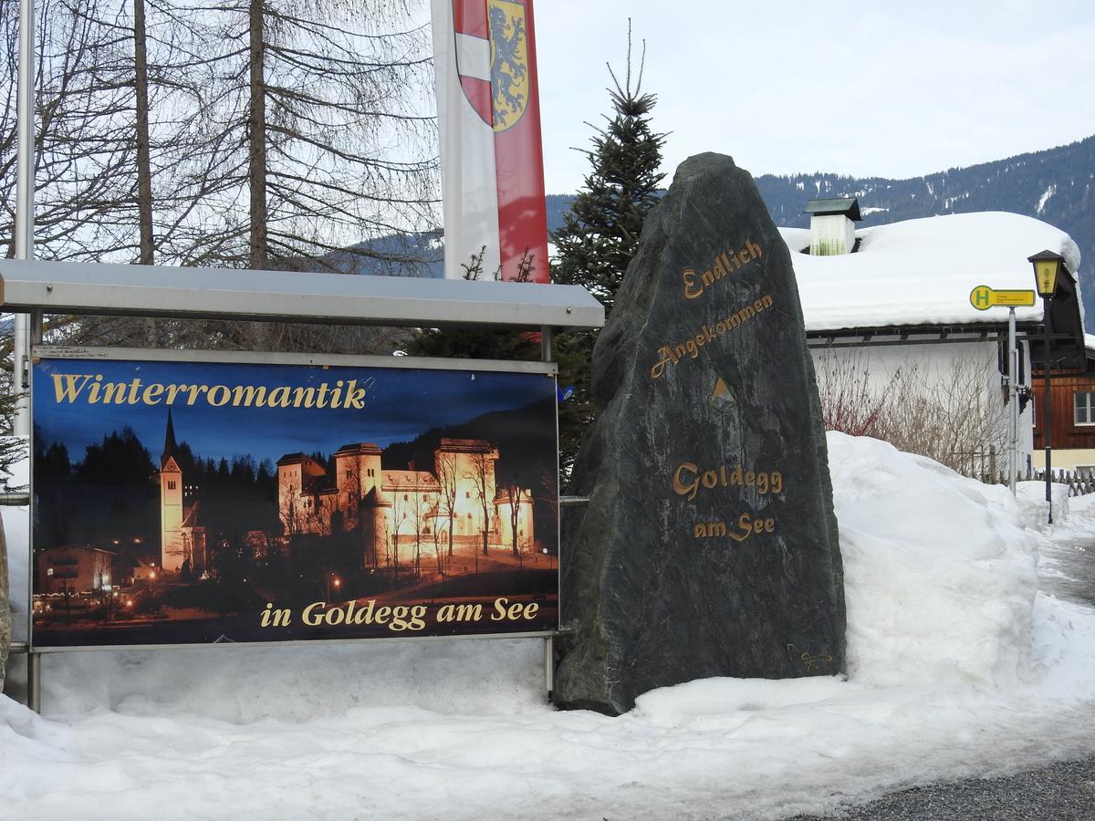 Bergschloessl Apartment Goldegg Bagian luar foto